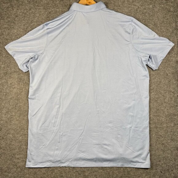 Greyson Shirt Mens XXL Light Blue Polo Wolf Golf Stretch Performance - Picture 2 of 8